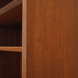 Teak bookcase, Danish design, 1970s, manufactured by Hundevad