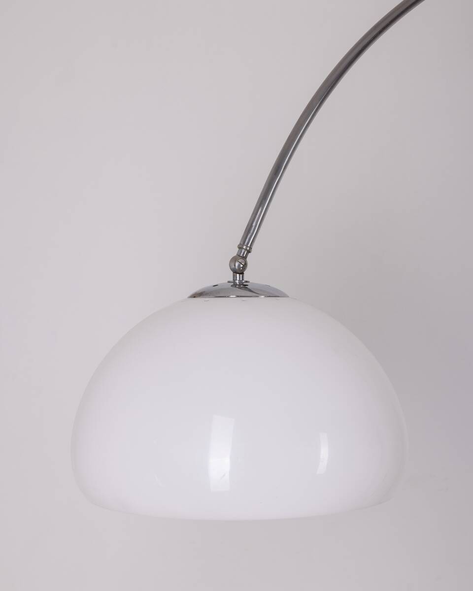 Vintage 70's arc lamp adjustable italian design