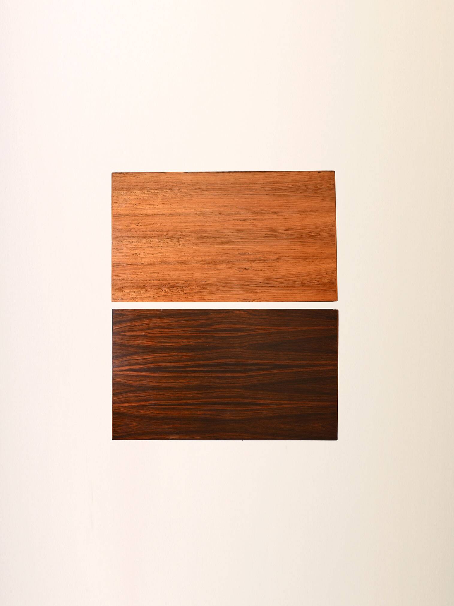 Pair of rosewood nightstands by Kai Kristiansen