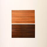 Pair of rosewood nightstands by Kai Kristiansen