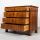 Biedermeier Walnut Chest of Drawers, Germany, 19th Century