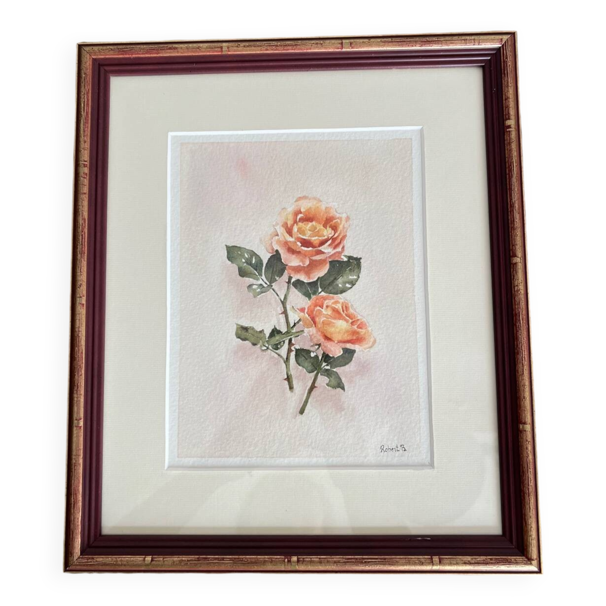 Rose painting