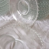 Service assiettes perlées