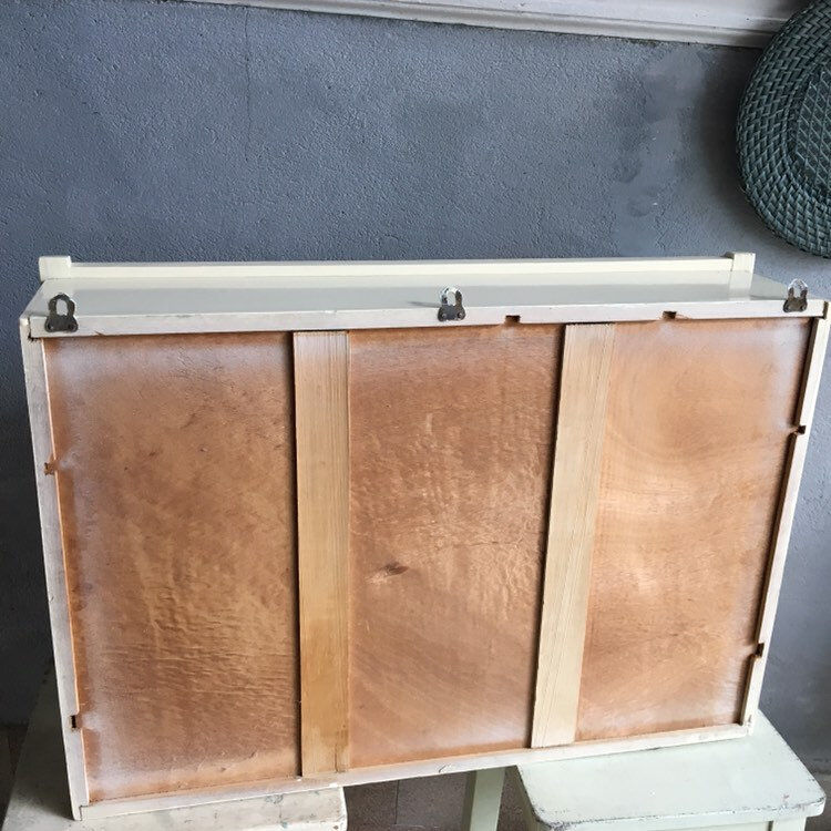 Toilet cupboard sliding wall vintage doors