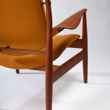 Fauteuil modèle FD136 Finn Juhl 1950s