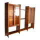 Retro Teak 1960s Mid Century Three Bay Ladder Shelving System