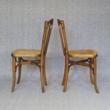 2 Cambier caned bistro chairs Belgium 1920 - No. 233 -