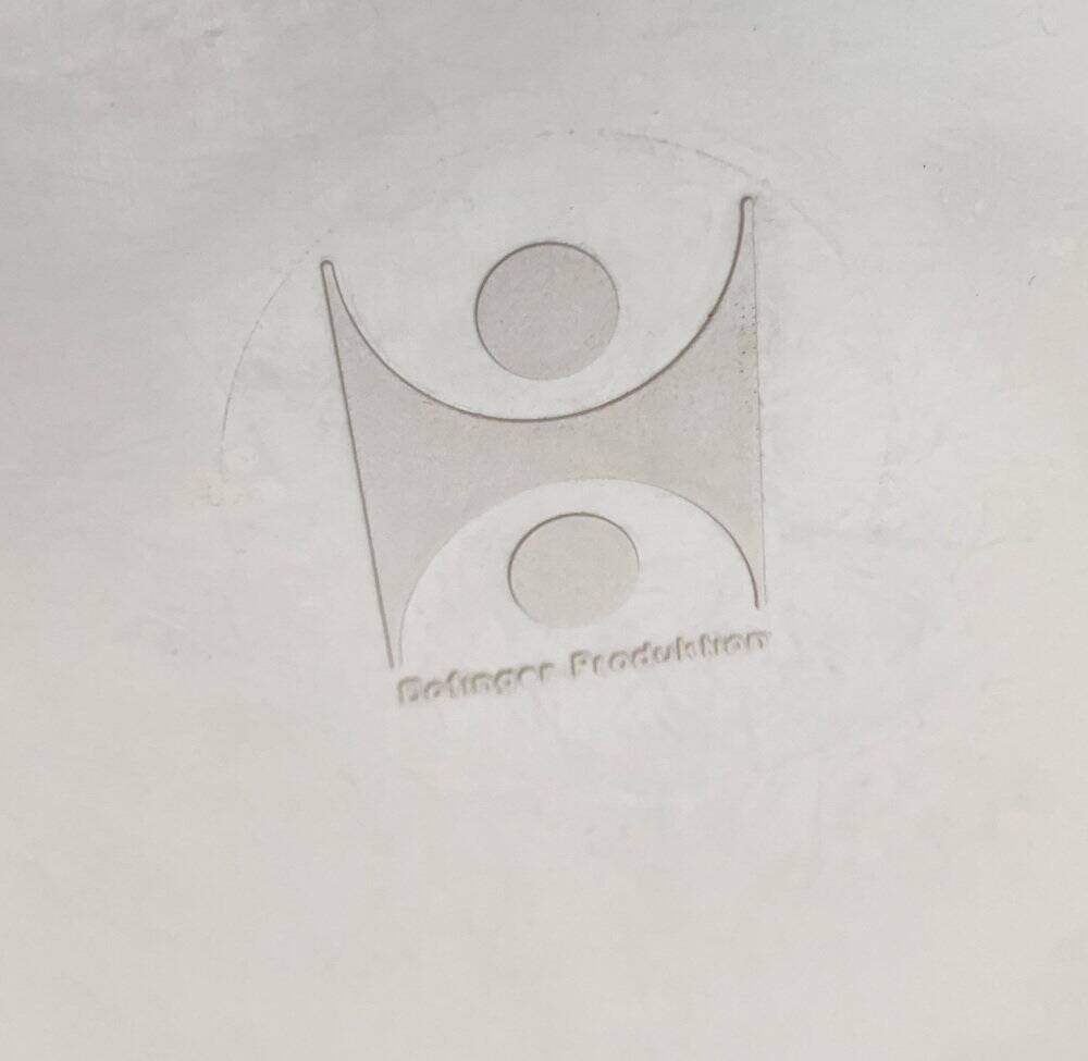 Stackable German chair in mid-century space age style by Helmut Bätzner for Bofinger, 1960s.