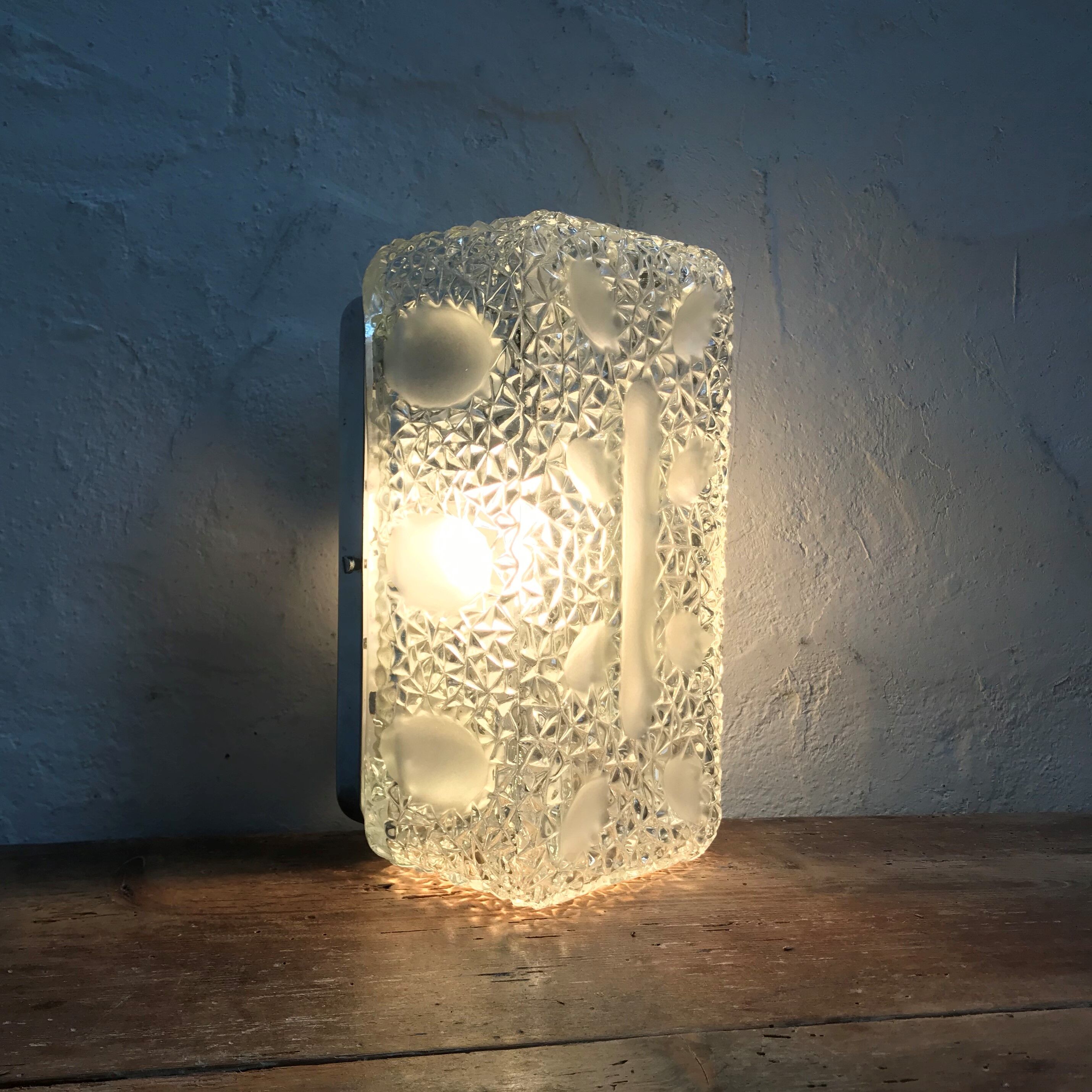 Vintage rectangular wall applique