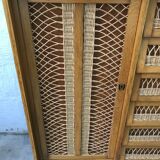 Rattan chest of drawers