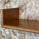 60s 70s teak shelf wall shelf danish design denmark mid century