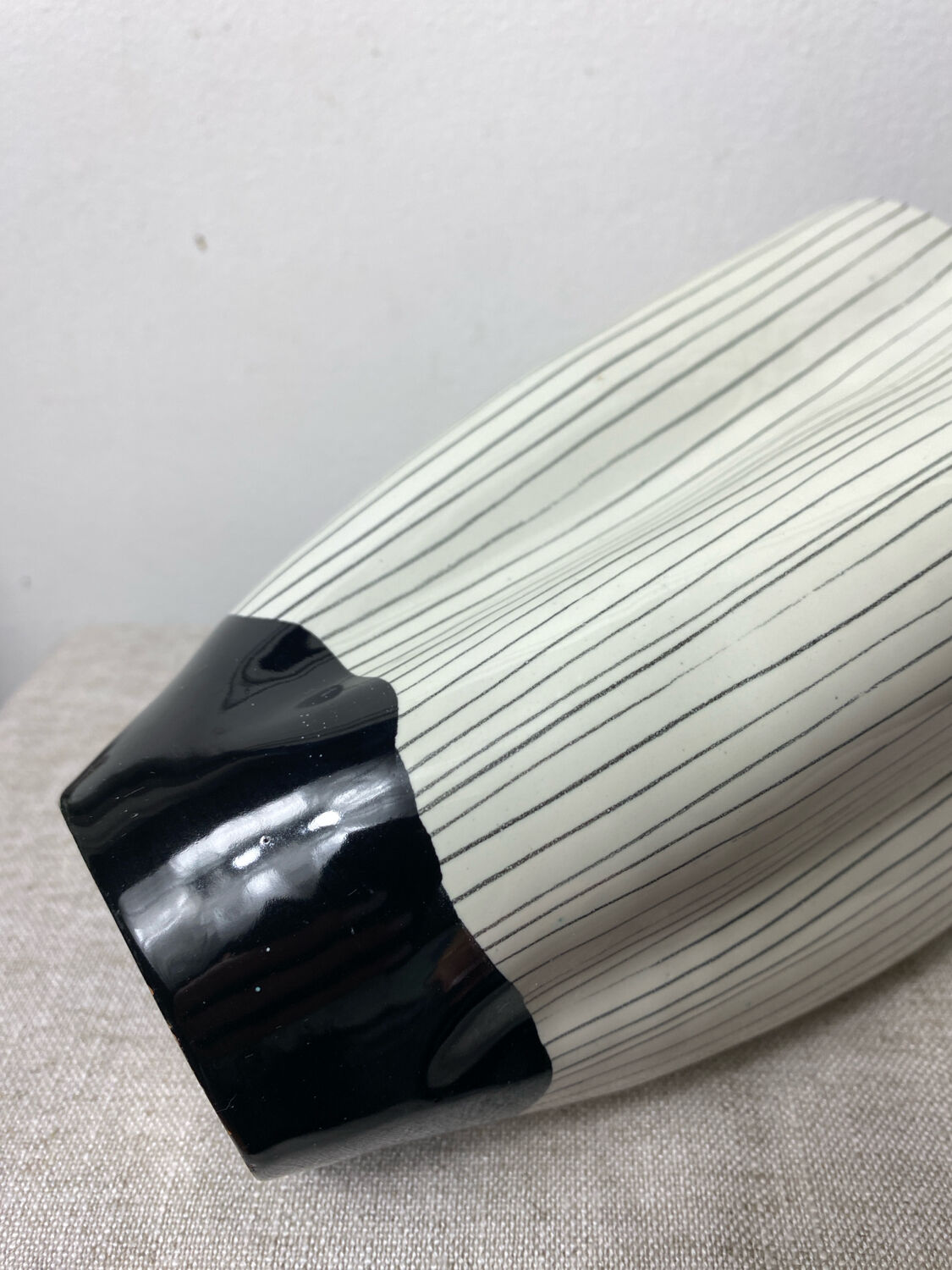 Vintage ceramic vase from Italy