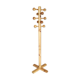 Wooden standing coat holder 1970