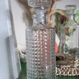 Carafe en verre pointes de diamants