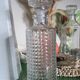 Diamond-tipped glass carafe