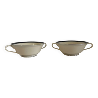 Lot de 2 soucoupe Lenox