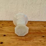 Vintage white opaline vase