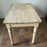 Old wooden table