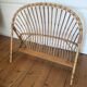 Rattan basket bed