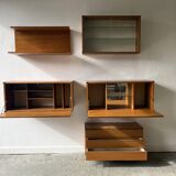 1960’s mid century Beaver & Tapley modular wall units