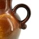 Vase Scheurich 490-25 – grès émaillé ambre