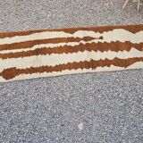 Handmade Beni Ouraine hallway rug, size 75 x 300 cm