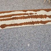 Handmade Beni Ouraine hallway rug, size 75 x 300 cm