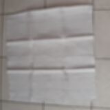 Pillowcase in mestizo.  rows of days, handmade.