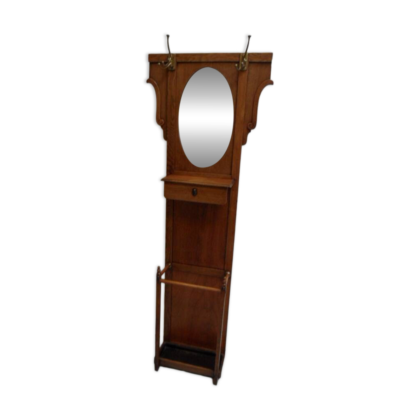 Porte-manteau sur pied Art Déco