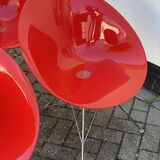 Eros chair with wire base by Philippe Starck, Kartell