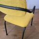 Child's armchair in yellow corduroy
