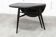 Ercol 1960 model 308 coffee table half-moon matte black