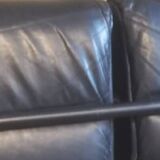 2 seater leather sofa, Cassina sofa