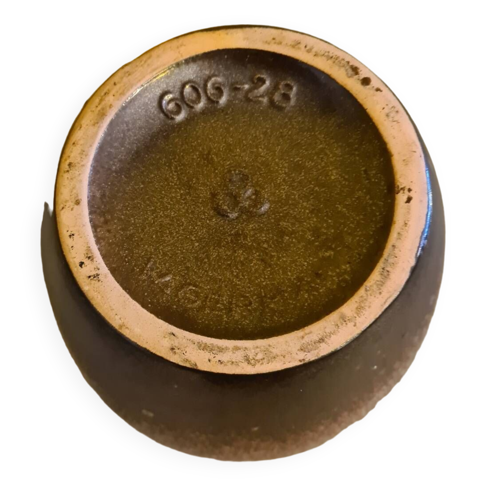 West Germany Fat Lava Vase From Scheurich, 1980s