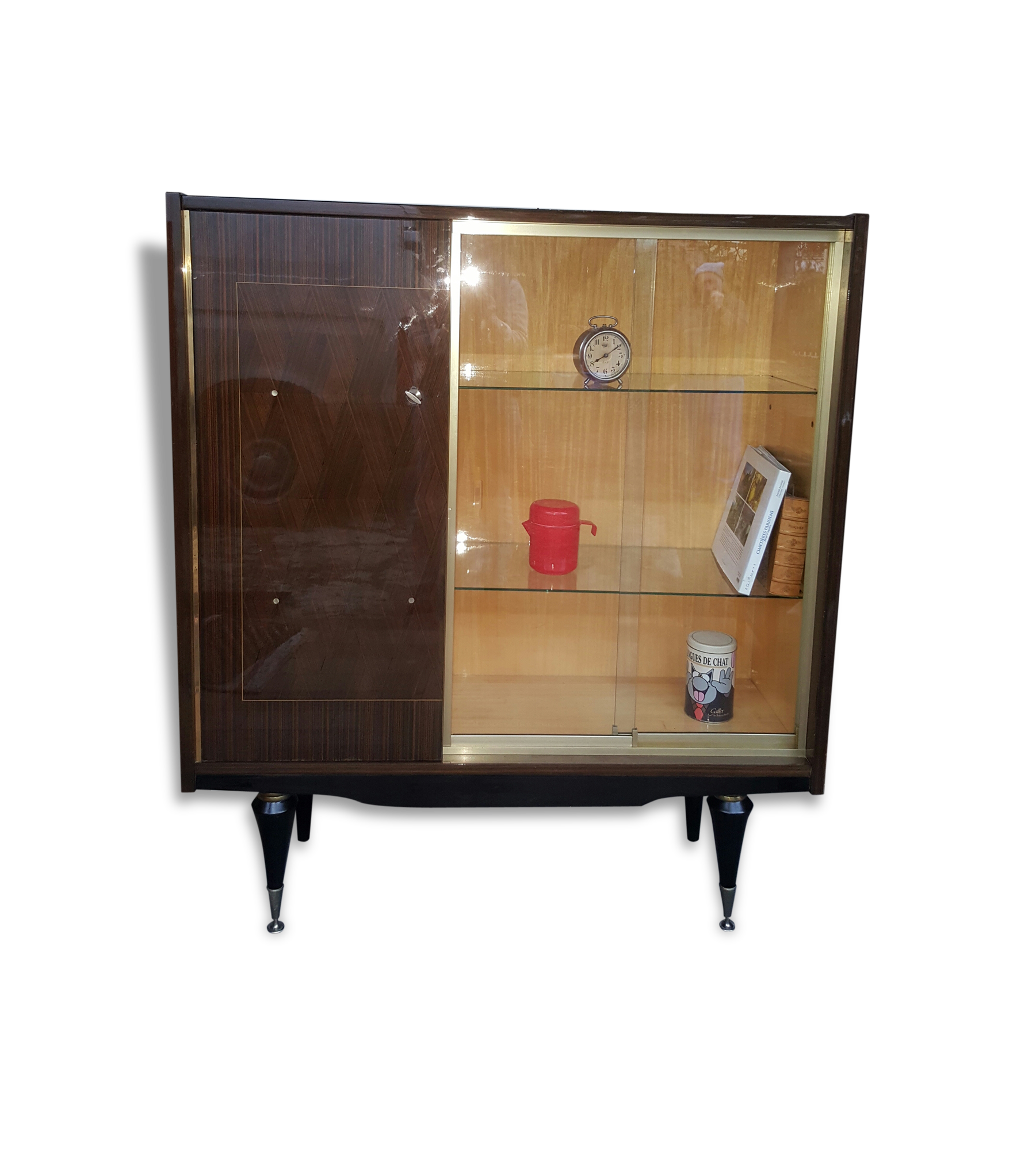 Storefront library vintage buffet