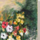 Bouquet de fleurs, huile sur toile