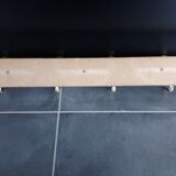 Hook 4 branches gold metal formica 60' vintage