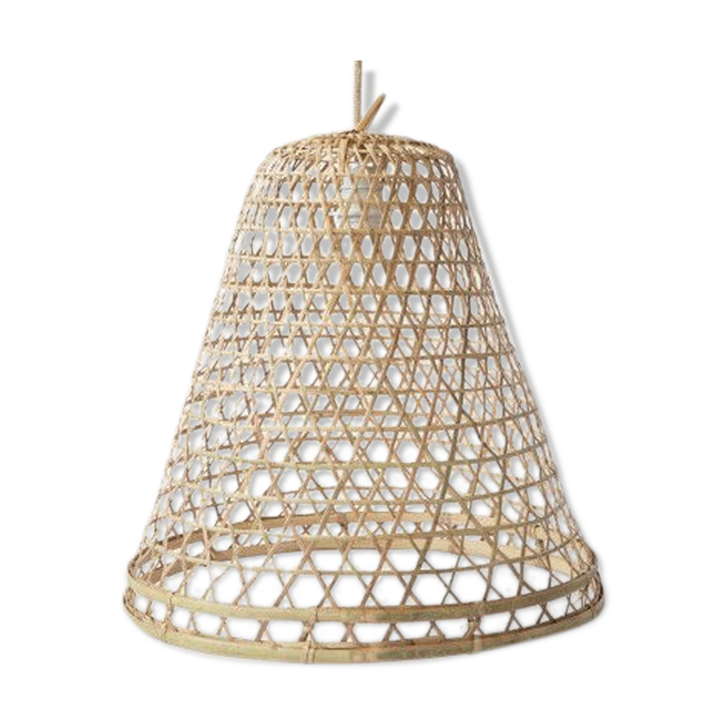 Suspension in rattan "titan"