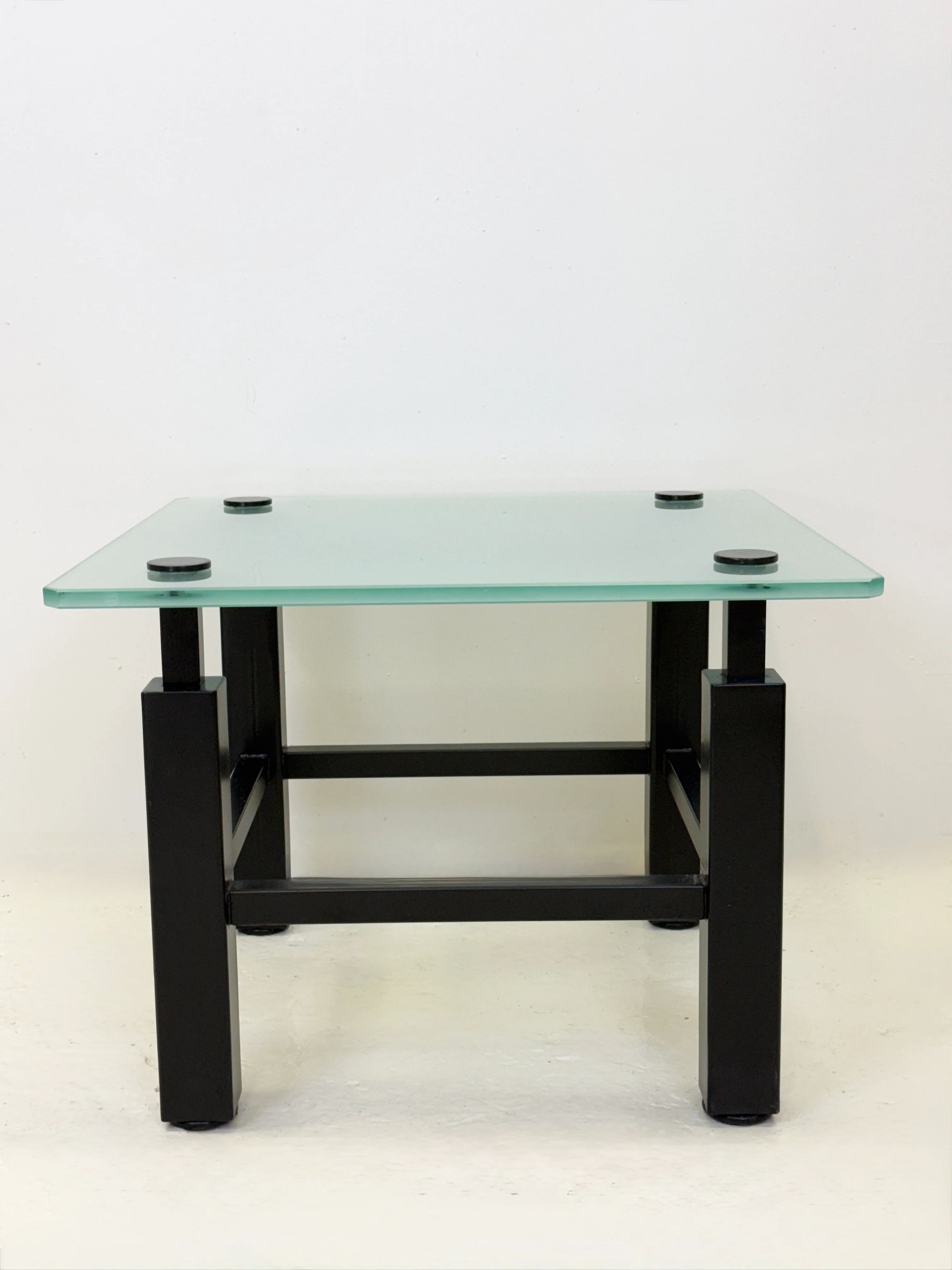 "Modernist" coffee table — France, 1980s