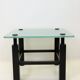 "Modernist" coffee table — France, 1980s