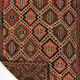 Anatolian handmade kilim rug 288 cm x 130 cm