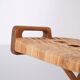 Armchair / folding chair – model JH 512 “The Fireplace Chair” – patinated oak – original cane – Hans J. Wegner – Johannes Hansen – 1950s