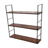 Floor 1960 string wood rising black smooth