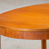 Scandinavian table in blond teck 1960