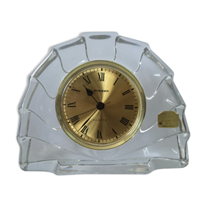 pendule en cristal Baccarat