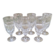 Set of 6 absinthe glasses