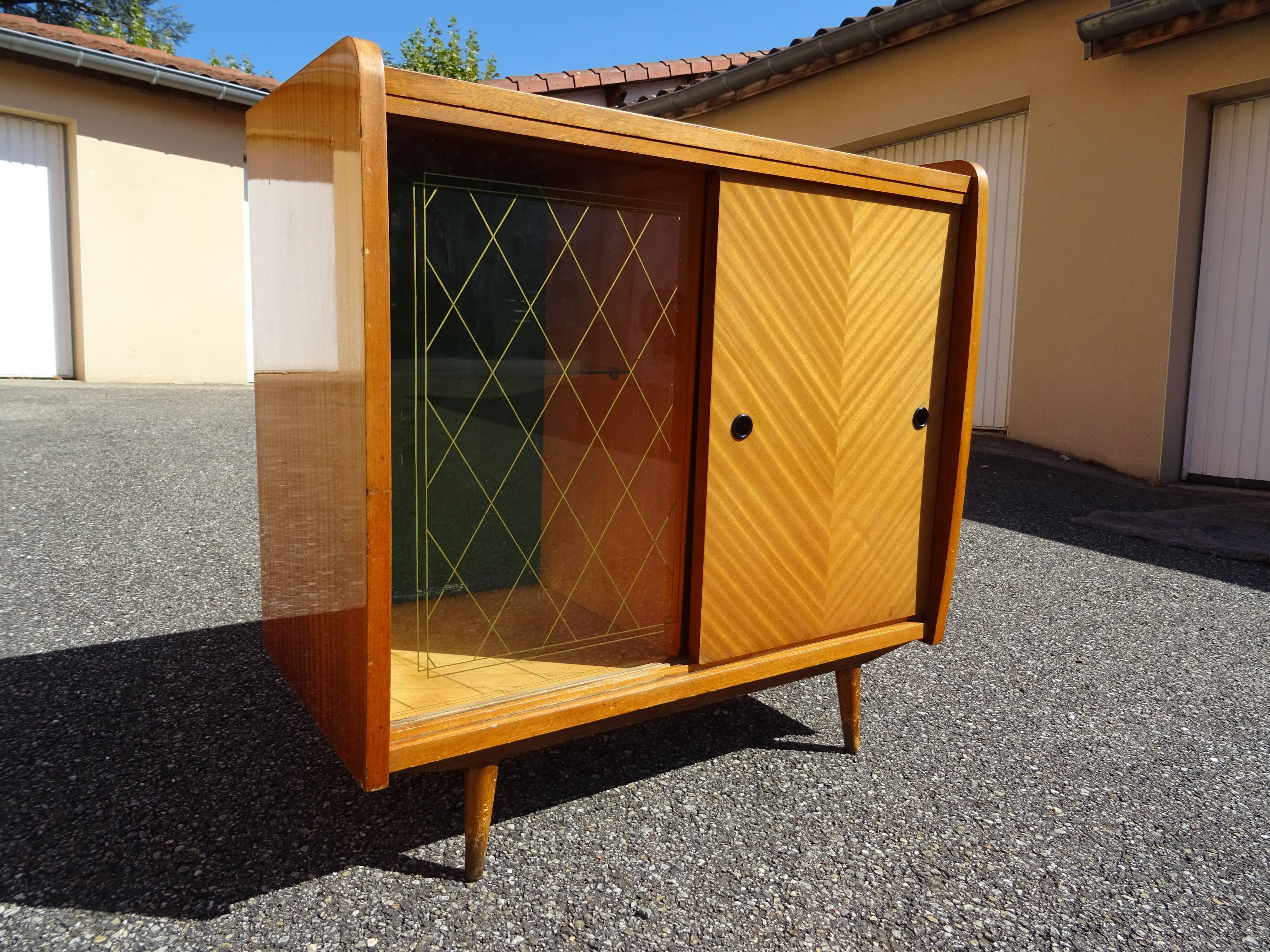 Vintage bar storage unit year 60