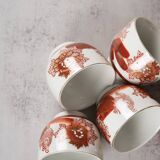 Set of 6 tea cups, JAPAN