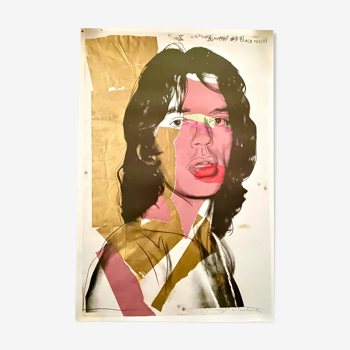 Andy Warhol - Mick Jagger - MUMOK Poster