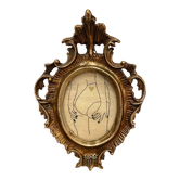 Framed hand embroidery
